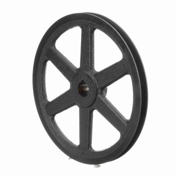 1 Groove Cast Iron Fhp - Finished Bore Sheave, BK120X 1 3/16